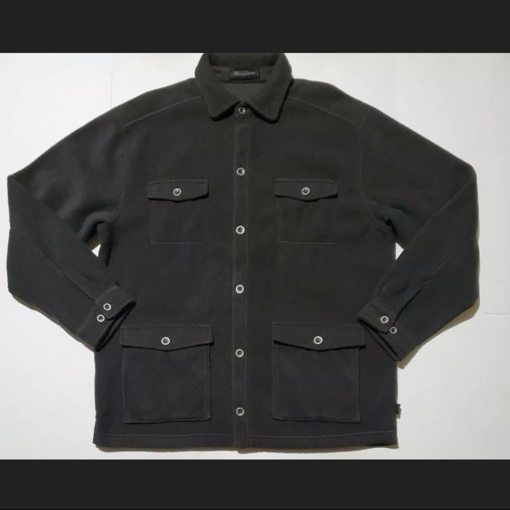 Tommy Bahama Men's Button Down Heavy Sweater Large